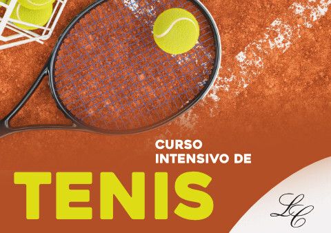 Curso Intensivo de Tenis en el mes de julio