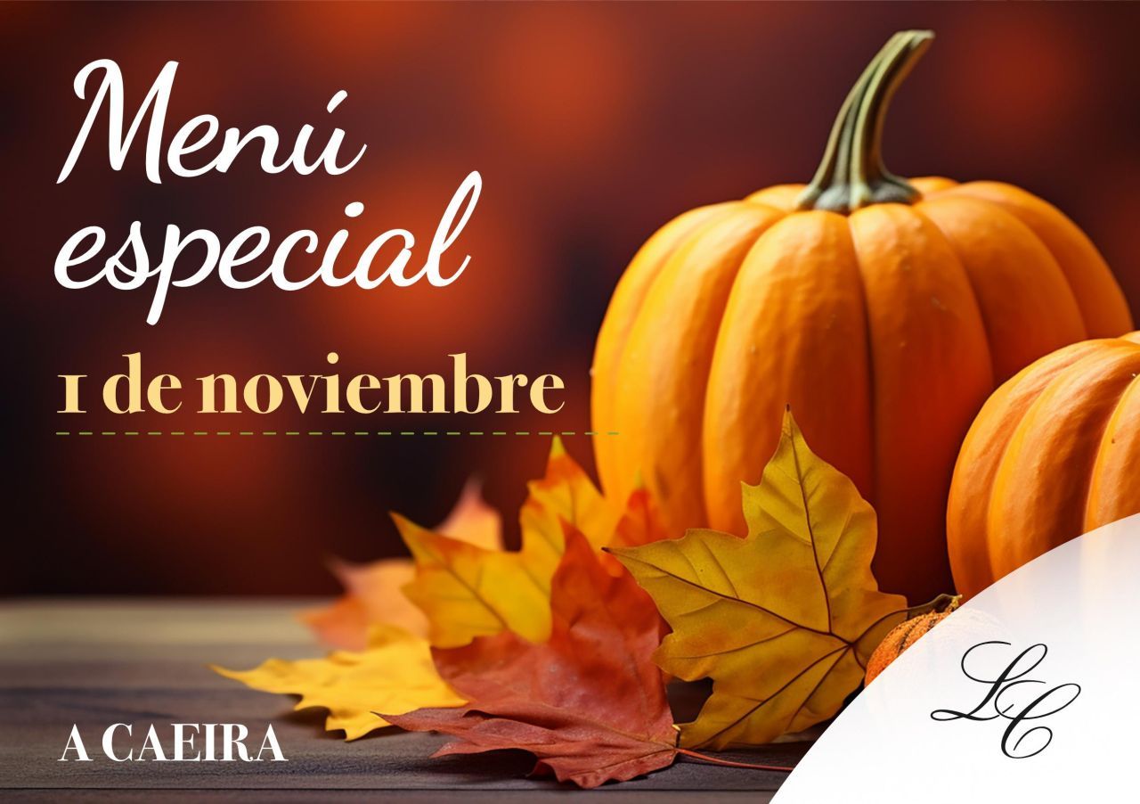 Menú 1 de noviembre en A Caeira 2023