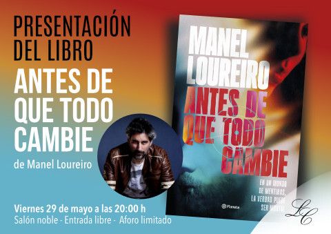 Presentación del libro Antes de que todo cambie, de Manel Loureiro