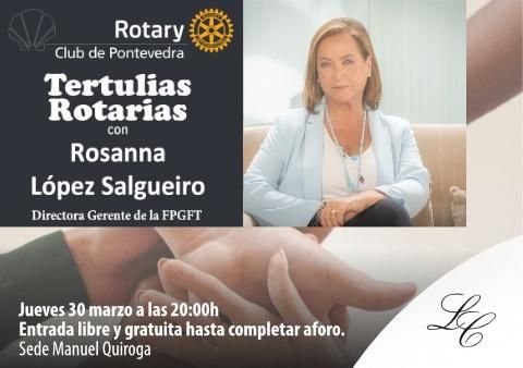 Tertulias Rotarias con Rosanna López Salgueiro