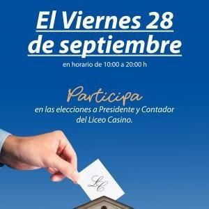 VOTACIONES A PRESIDENTE Y CONTADOR Y PROCLAMACIÓN DE LA CANDIDATURA GANADORA