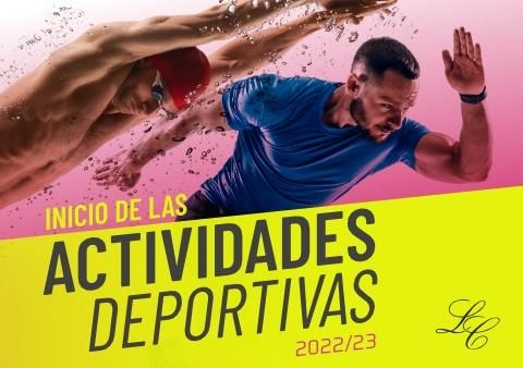 Inicio de las actividades deportivas