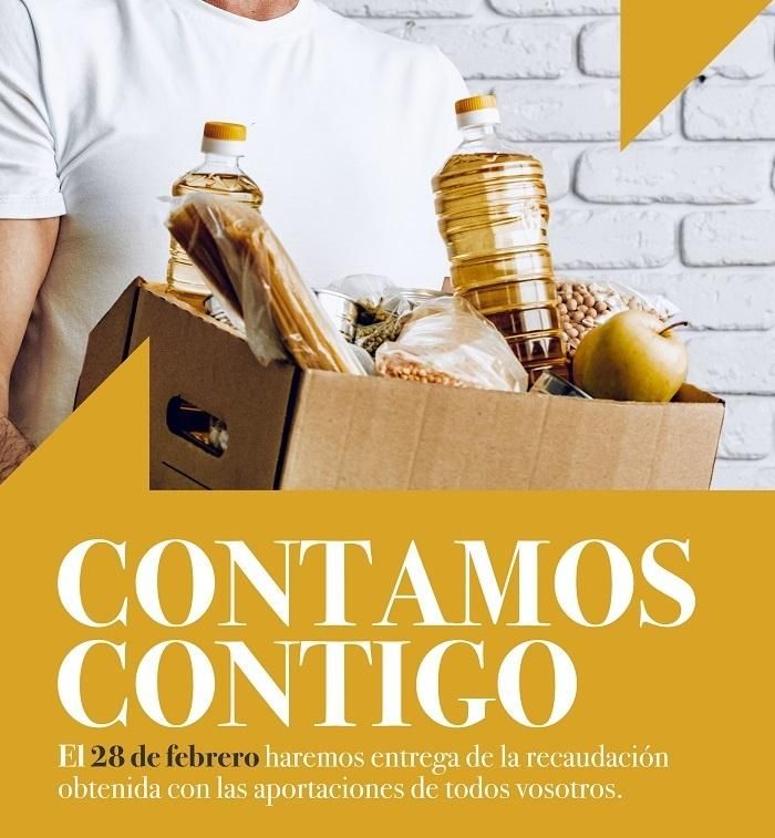 COLABORACIÓN CON EL BANCO DE ALIMENTOS-FIN DE LA PRESENTE CAMPAÑA EL 28 DE FEBRERO