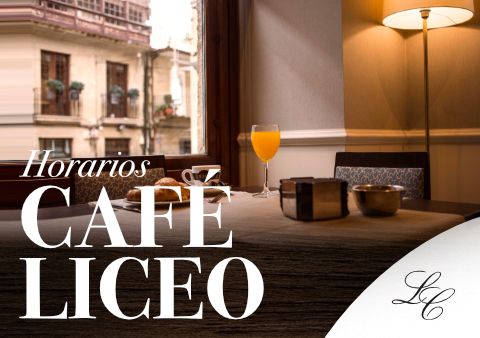 Horarios Café Liceo