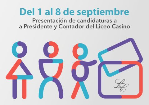 Proclamación de candidaturas para las elecciones a Presidente y Contador
