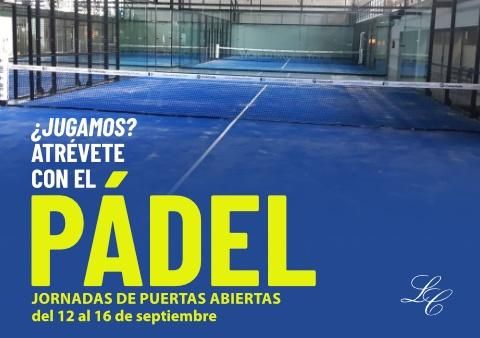 ¿Jugamos? Atrévete con el pádel