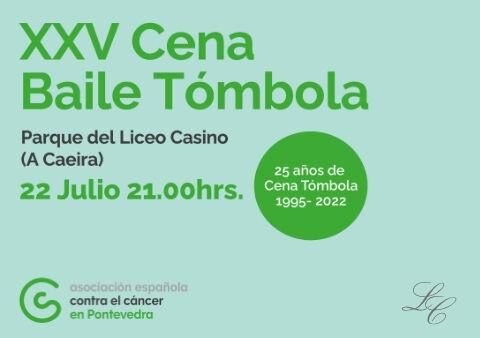 XXV Cena Baile Tómbola de la AECC