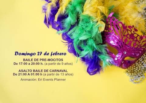 Baile de Pre-Mocitos y Asalto Baile de Carnaval