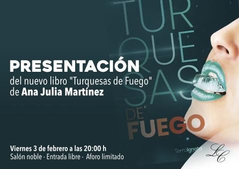 Presentación del libro: Turquesas de Fuego 2023