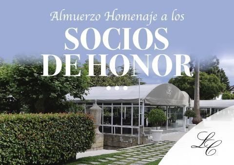 Homenaje a los Socios de Honor