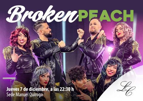 Concierto Broken Peach el 7 de diciembre