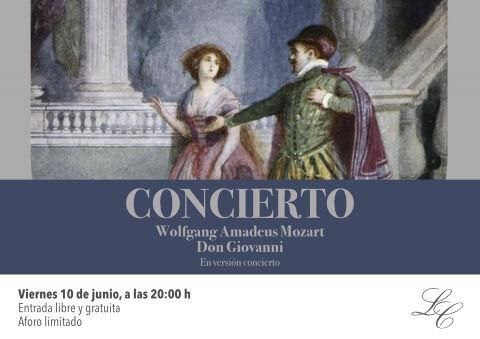 Don Giovanni de Mozart en versión concierto 2022