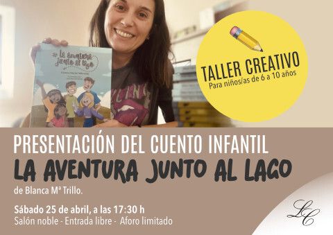 Blanca Mª Trillo presenta  su cuento "La aventura junto al lago"