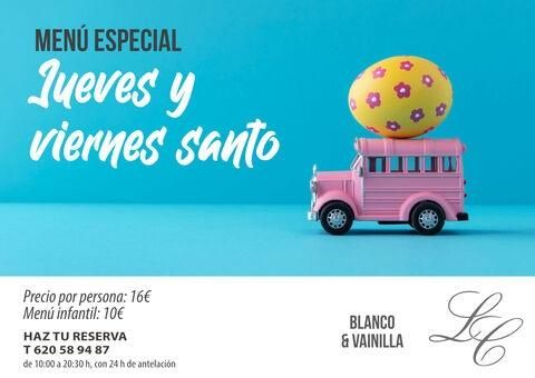 Menús Semana Santa