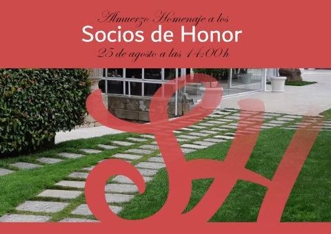 Almuerzo Homenaje a los Socios de Honor