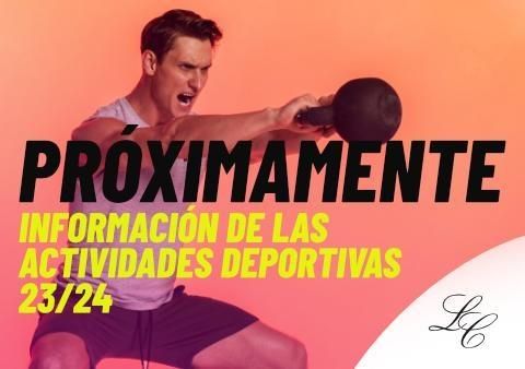 Proximamente Actividades 2023/2024