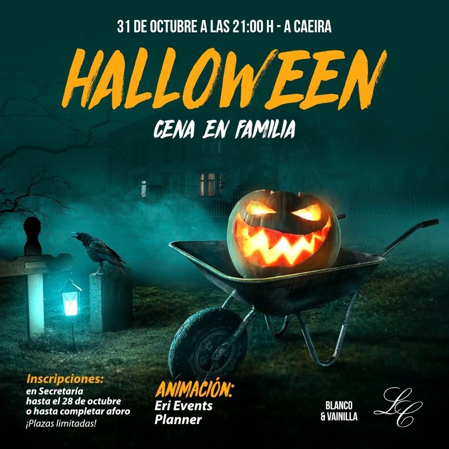 CENA DE HALLOWEEN EN FAMILIA