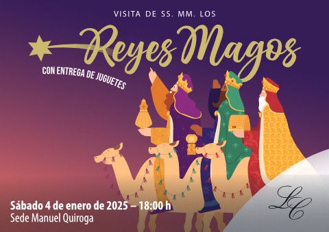 Visita de SSMM Los Reyes Magos 2025