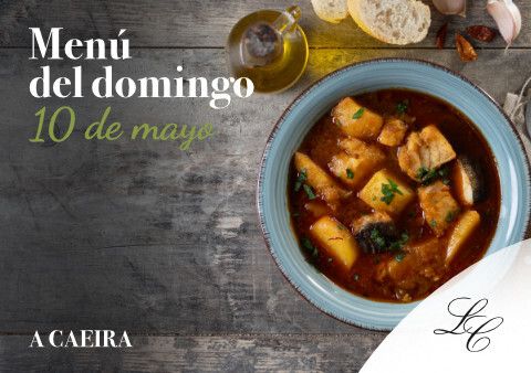 Menú del domingo 10 de mayo 2026