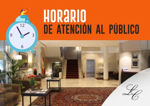 Horario de atención al público de la Secretaría