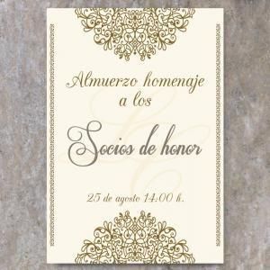 ALMUERZO HOMENAJE A LOS SOCIOS DE HONOR