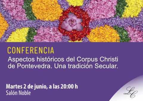 Conferencia sobre la historia del Corpus Christi de Pontevedra