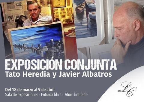 Exposión de Tato Heredia y Javier Albatros