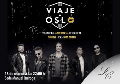 Música en directo el día 13 de marzo con Viaje a Oslo