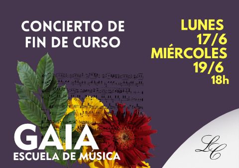 Concierto de Fin de Curso de Gaia