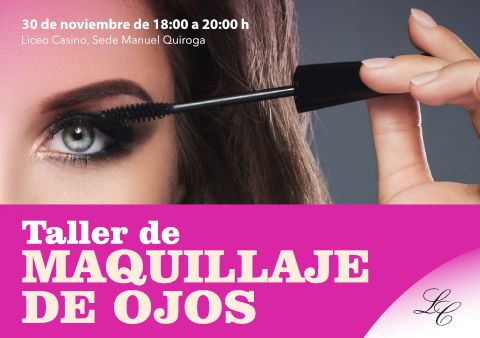 Taller de maquillaje de ojos