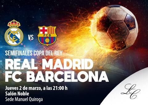 Semifinal Copa del Rey a las 21,00 h. en el Liceo