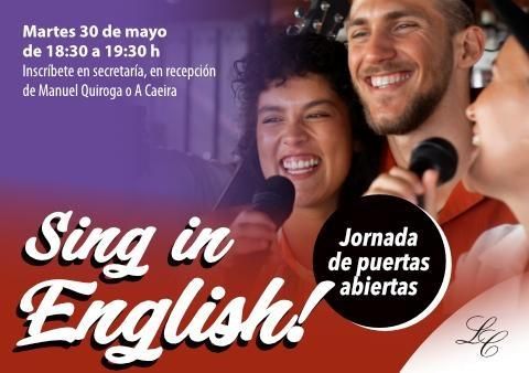 Sing in English, jornada de puertas abiertas