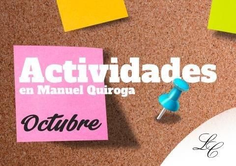 Actividades ya programadas en Manuel Quiroga 2023