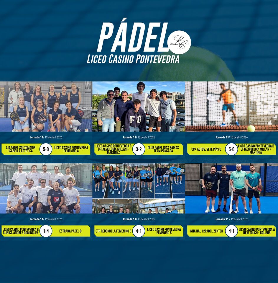 Resultado Jornada 11 - Liga Gallega por Equipos de Clubes 2026