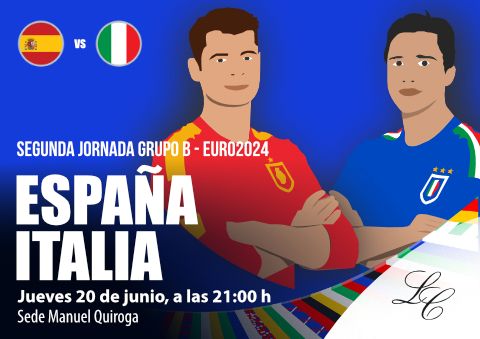 Retransmisión del partido de Eurocopa España-Italia