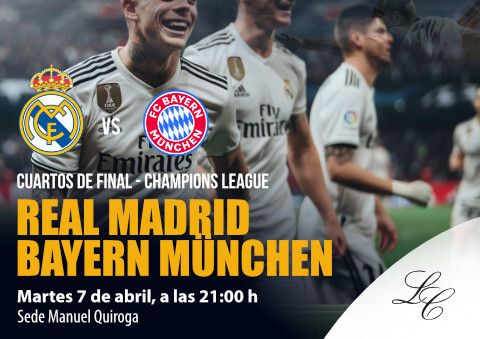 Cuartos de final Real Madrid - Bayern de Múnich