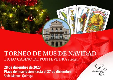 Torneo de Mus de Navidad Liceo Casino de Pontevedra