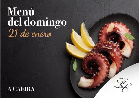 Menú 21 de enero en A Caeira