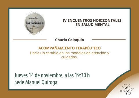 IV Encuentros Horizontales en Salud Mental