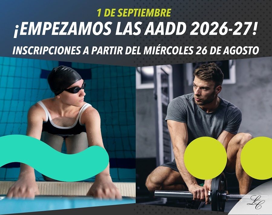 Inscripciones para las actividades dirigidas 2026-27
