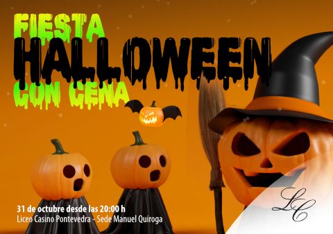 Fiesta Halloween con Cena