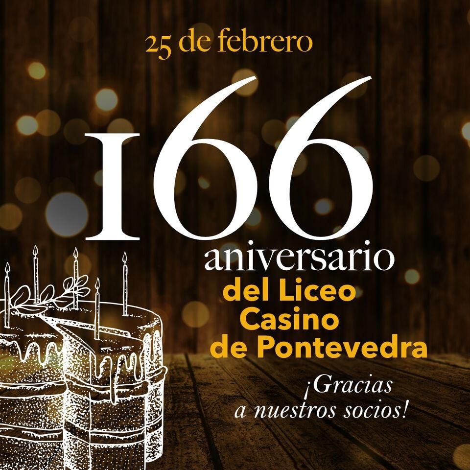 166 ANIVERSARIO LICEO CASINO