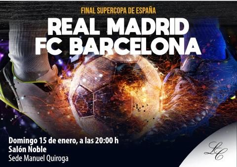 Domingo 15 de enero Madrid-Barça