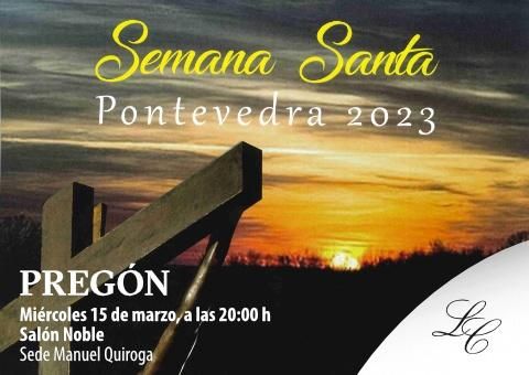 Pregón Semana Santa 2023